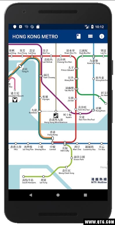 香港地铁线路图2019