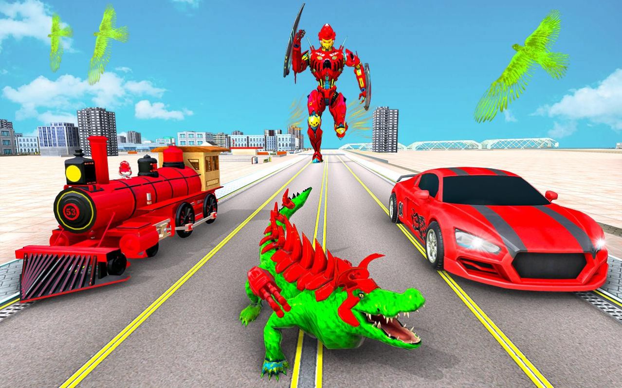 鳄鱼汽车机器人游戏安卓版下载(Crocodile