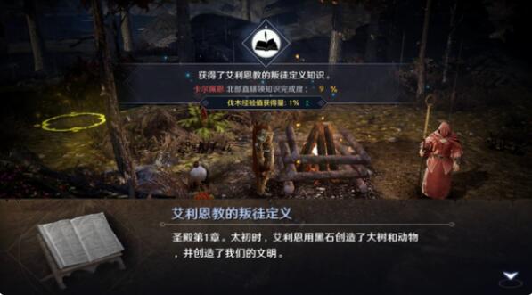 《黑色沙漠手游》艾利恩教知识位置分享