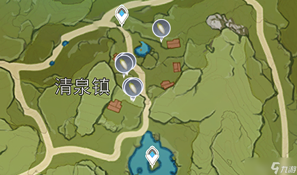 原神白萝卜采集位置攻略