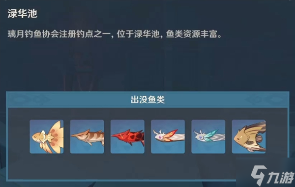 原神2.6全垂钓点汇总 钓鱼区域大全