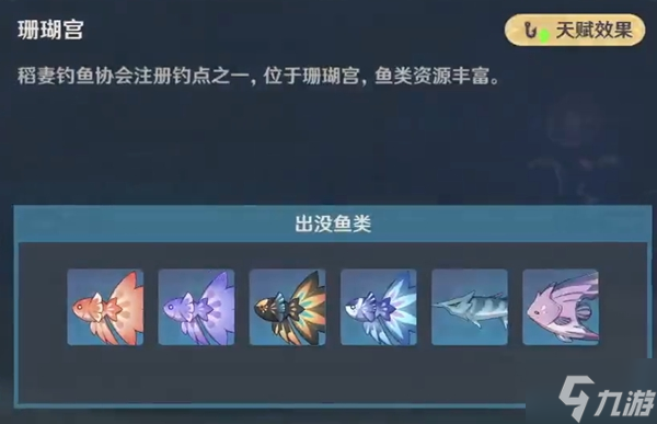 原神2.6全垂钓点汇总 钓鱼区域大全