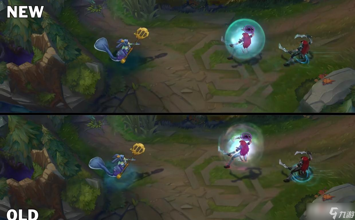 《LOL》唤潮鲛姬娜美皮肤重做特效展示