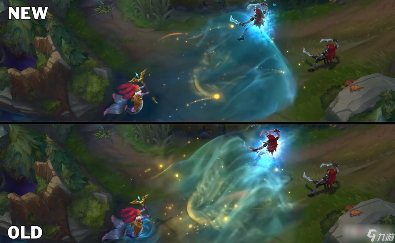 《LOL》唤潮鲛姬娜美皮肤重做特效展示