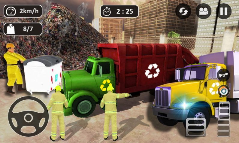 模拟垃圾车扫地游戏安卓版下载(Garbage图3
