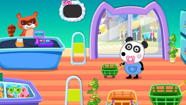 熊猫宝宝逛超市游戏v2.0.0
