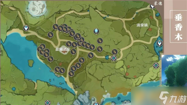 《原神》木材分布地点介绍