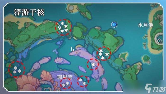 原神蜉蝣干核刷新点2022
