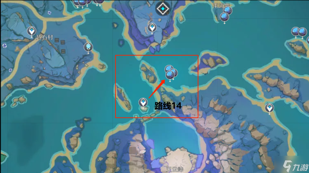 原神海灵芝采集路线图分享 稻妻海灵芝位置大全