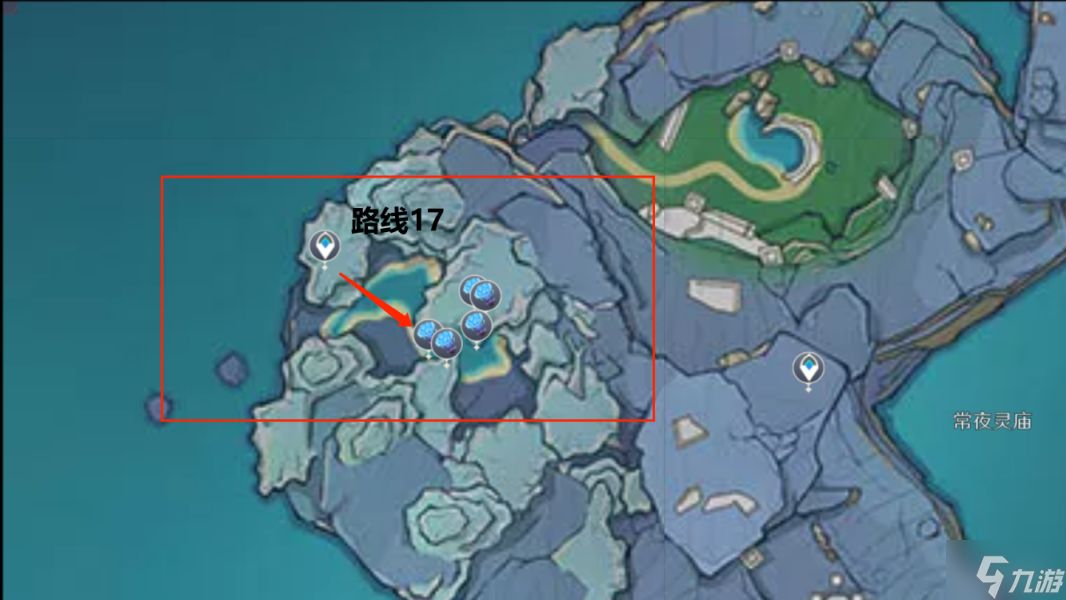 原神海灵芝采集路线图分享 稻妻海灵芝位置大全