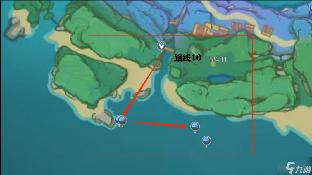 原神海灵芝分布图大全 采集点及路线汇总