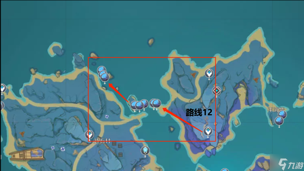 原神海灵芝分布图大全 采集点及路线汇总