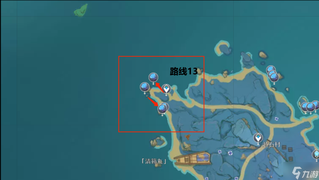 原神海灵芝分布图大全 采集点及路线汇总