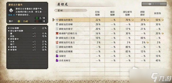 《怪物猎人崛起：曙光》爵银龙弱点属性详解
