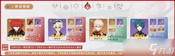《原神》2.8版万叶常用阵容搭配分享