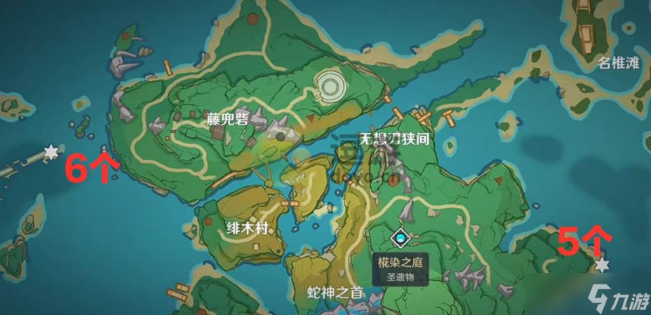 《原神》2.8海灵芝最新采集点分布图一览 海灵芝采集点分布在哪？