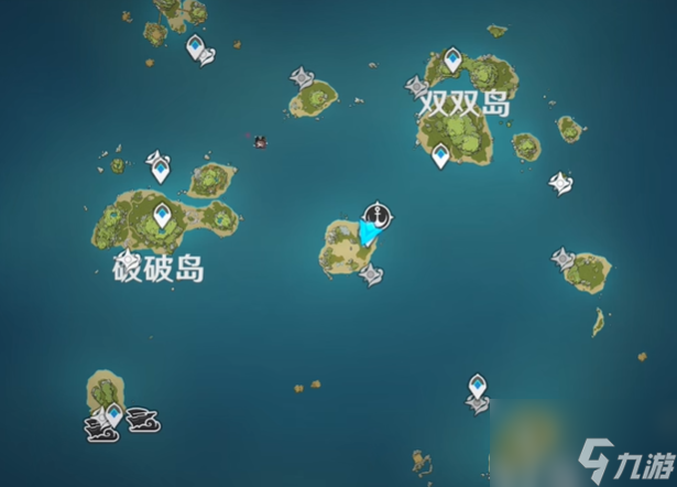 原神中央营地的影像2和4在哪 中央营地的影像位置