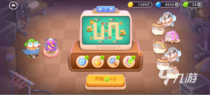 保卫萝卜4卧兔藏龙第07集怎么玩 第07集卧兔藏龙通关攻略