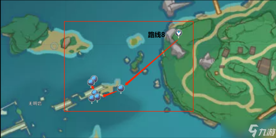 《原神》2.8海灵芝采集路线汇总2022