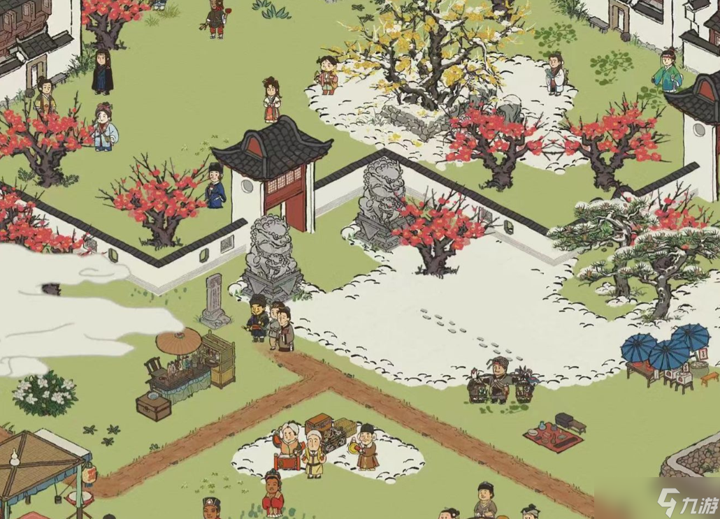 《江南百景图》歙县双鲤石碑在哪