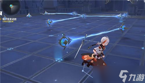 原神解开星象谜题第三个门怎么旋转 解开星象谜题第三个门过关攻略