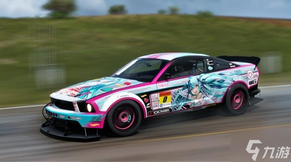 《极限竞速地平线5》野马Racing初音涂装