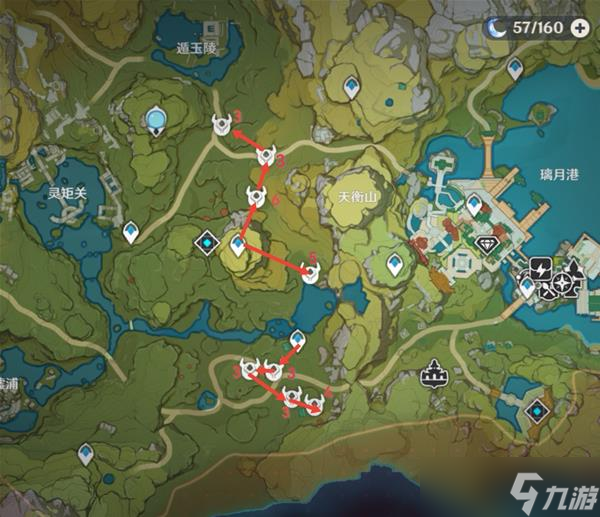 《原神》2.8版万叶突破材料高效收集路线是什么 盗宝团讨伐路线分享