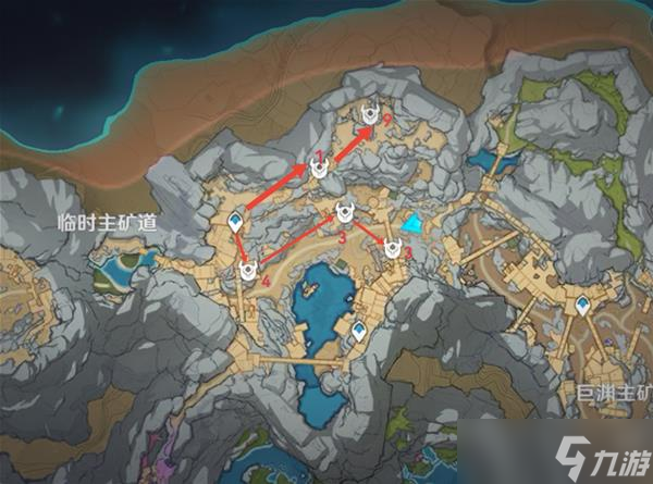 《原神》2.8版万叶突破材料高效收集路线是什么 盗宝团讨伐路线分享