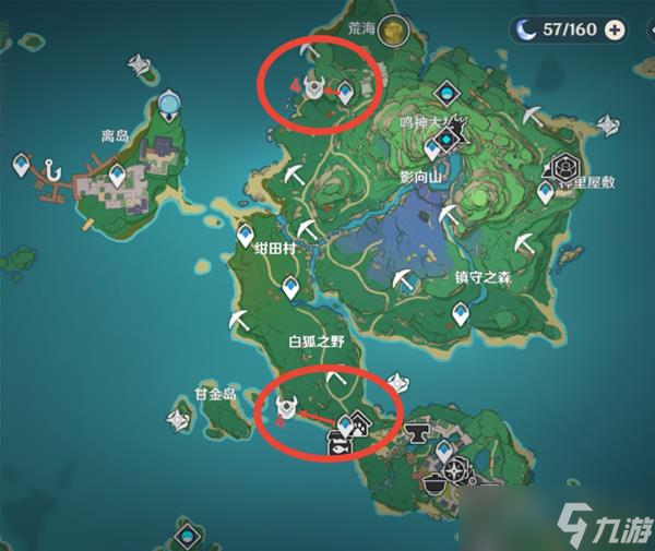 《原神》2.8版万叶突破材料高效收集路线是什么 盗宝团讨伐路线分享