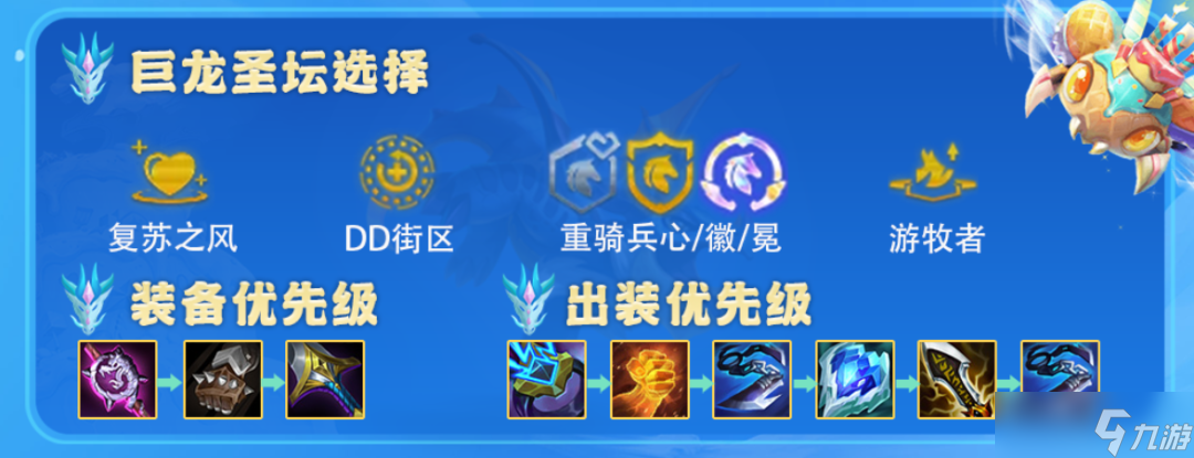 《云顶之弈手游》冒险重骑法阵容推荐