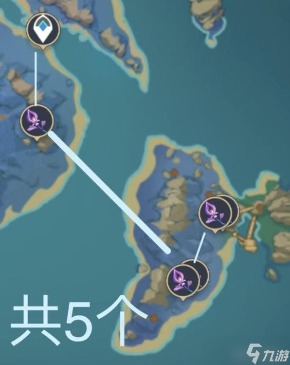 《原神》V2.8鸣神草采集路线介绍