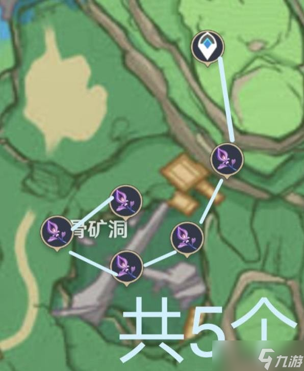 《原神》V2.8鸣神草采集路线介绍
