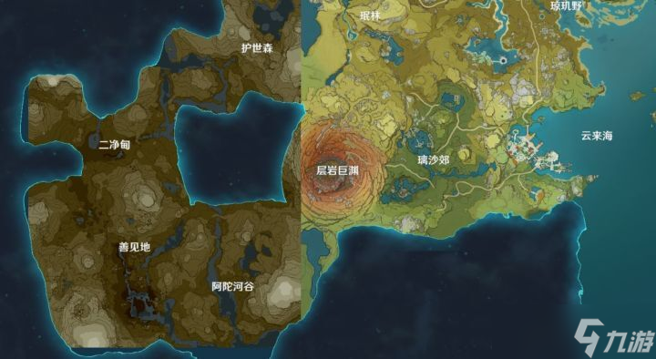 《原神》3.0须弥地图是什么样子的？须弥地图完整爆料！保真！