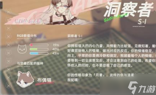 猫之城情绪测试有什么用
