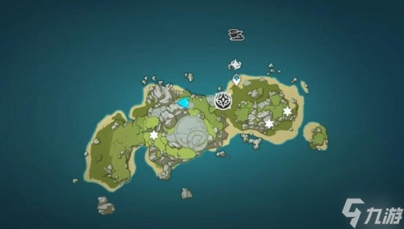《原神》危危岛华丽宝箱解密流程