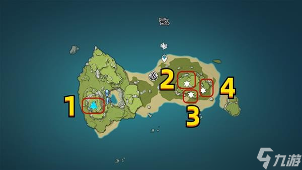 《原神》V2.8金苹果群岛星核全收集攻略