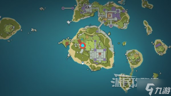 《原神》双双岛鸦密欧朱丽夜宝箱位置及解谜