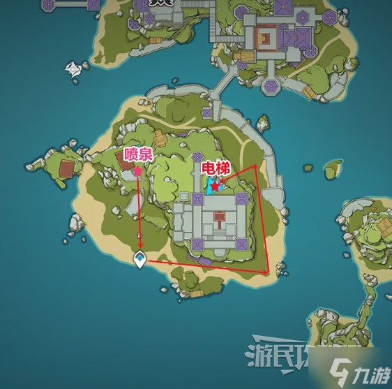 《原神》双双岛鸦密欧朱丽夜宝箱位置及解谜
