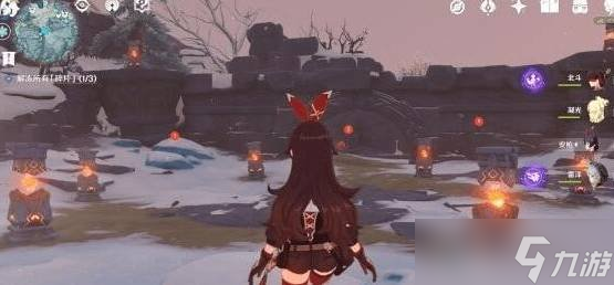 原神西南面的遗迹地窖怎么解