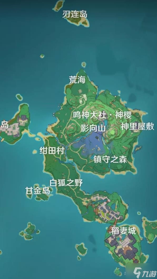 《原神》V2.8鸣神岛全限时挑战位置标注与奖励介绍