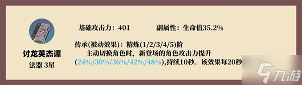 《原神》辅助角色解析 输出拐角色机制讲解