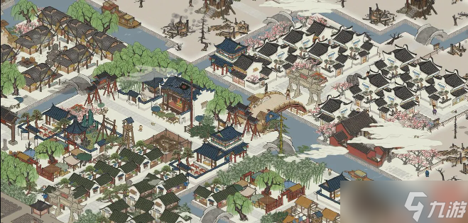 江南百景图炊烟图纸在哪里