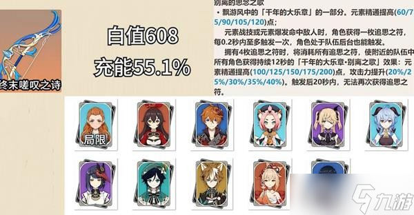 《原神》五星弓箭介绍及使用角色推荐