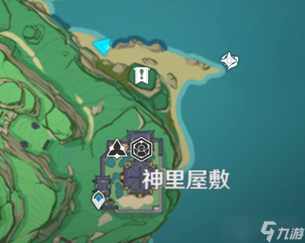 原神神里屋敷之外的滩涂地下在哪 滩涂地下位置介绍