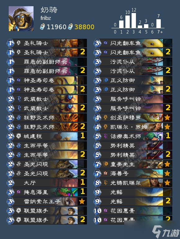 炉石传说奶骑卡组代码最新
