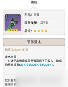 原神双手剑新手怎么选角色 双手剑排行榜