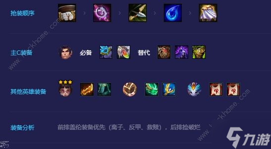 金铲铲之战无敌7神将怎么出装 无敌7神将装备及实战运营攻略