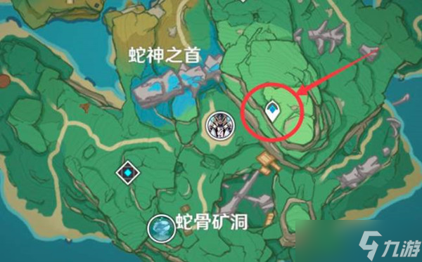 《原神》蛇骨矿洞磐柱镇石位置分享及注意事项