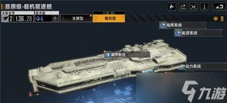 无尽的拉格朗日苔原载机驱逐舰怎样 驱逐舰解析