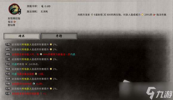 《鬼谷八荒》羽化登仙版本流派一览